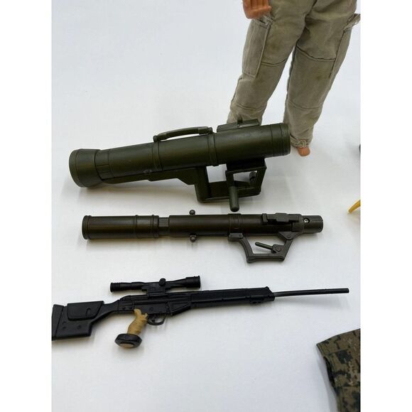 MAC M&C Power Team Military Army GI Joe 12” Painted Face Action figure, 1990’s - Picture 2 of 7